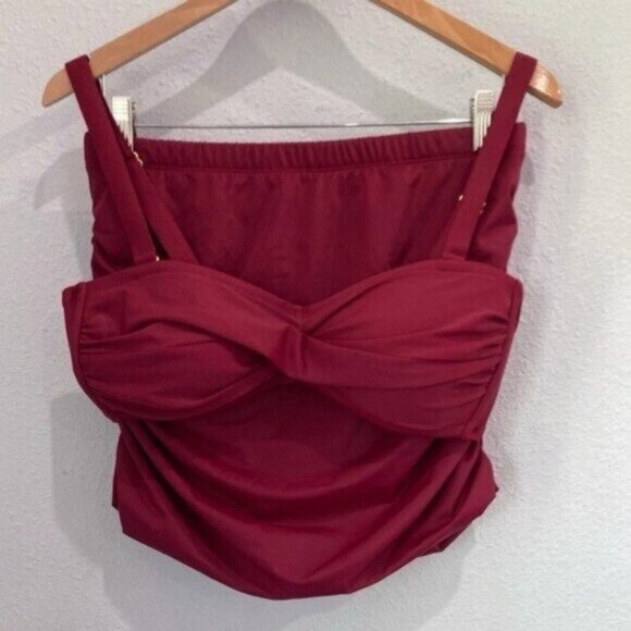 New Swimsuits For All Slimming Ruched Beach Tummy Control Padded Bikini Set - Picture 1 of 14